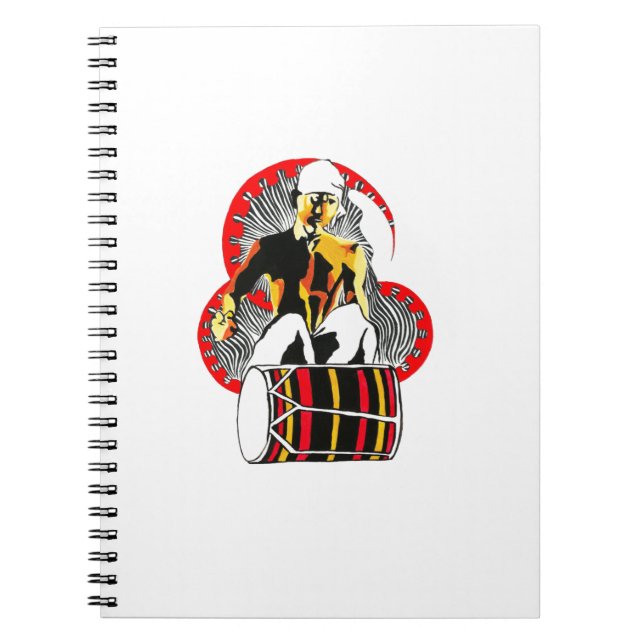 Cuaderno Boduberu Drummer (Frente)