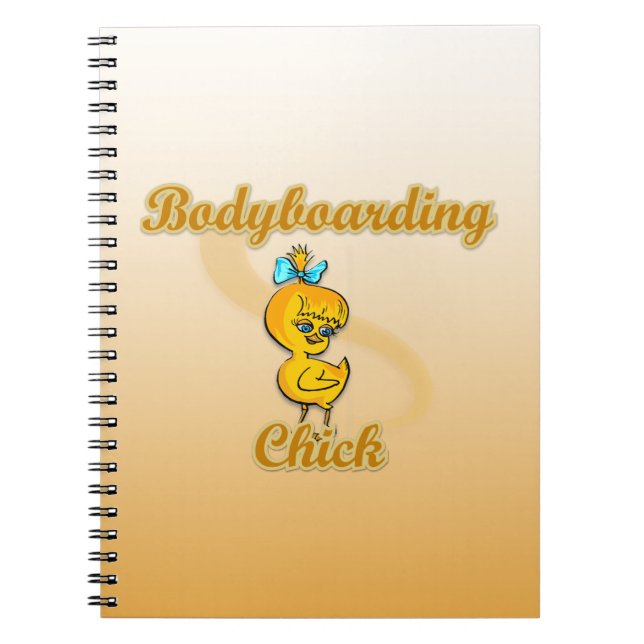 Cuaderno Bodyboarding Chick (Frente)