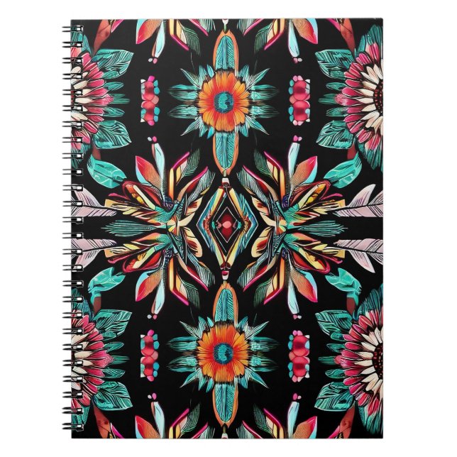 Cuaderno Bohemain nativo americano (Frente)