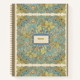 Cuaderno Bohemian Intrincado Mandala & Mariposa Tapa Dura 