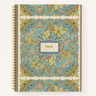 Cuaderno Bohemian Intrincado Mandala & Mariposa Tapa Dura