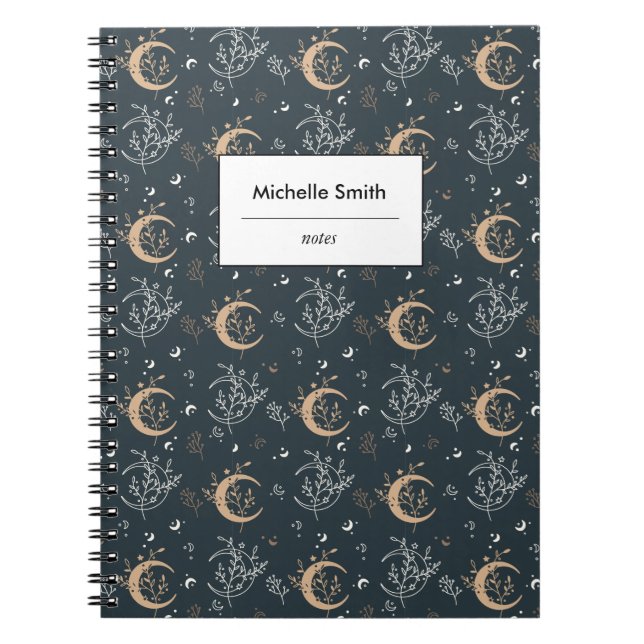 Cuaderno Bohemio místico personalizado (Frente)