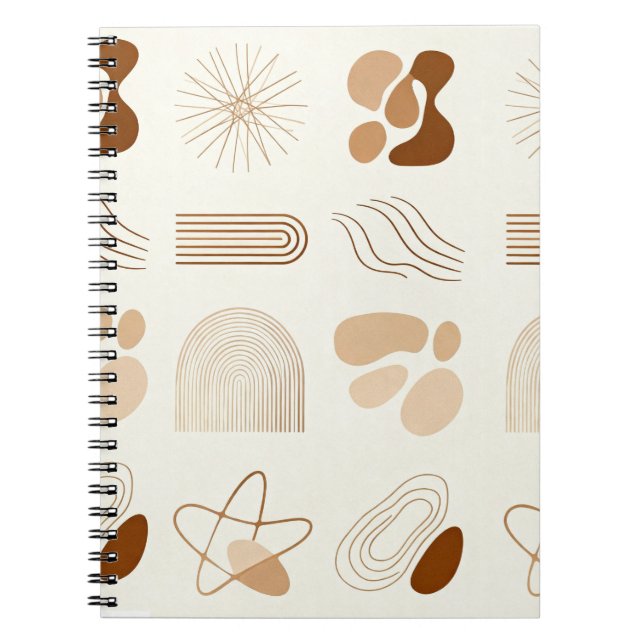 Cuaderno Boho Abstract Aesthetic Journa (Frente)