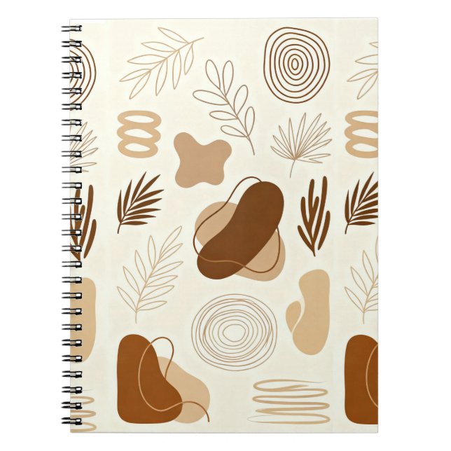 Cuaderno Boho Abstract Aesthetic Journal (Frente)