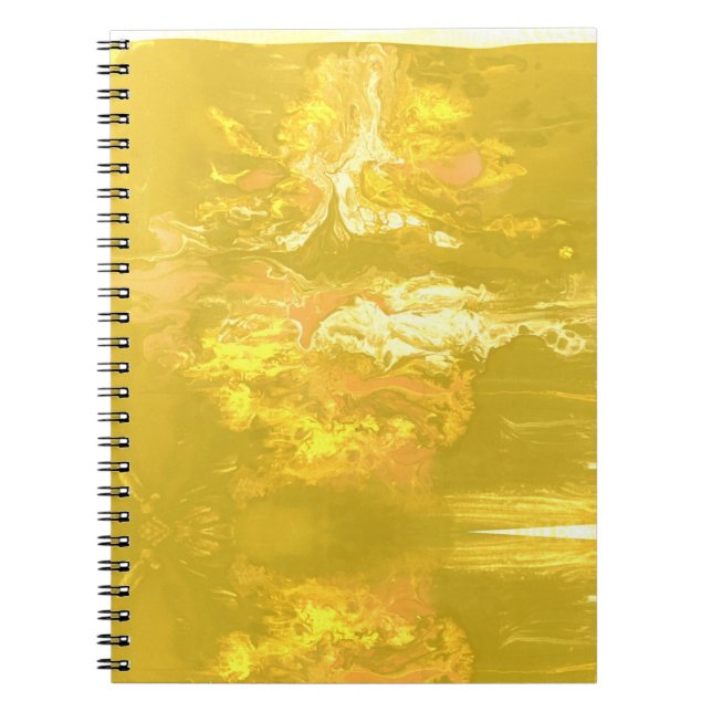Cuaderno Boho alegre hacia el sudoeste Pou flúido de (Frente)