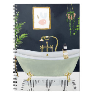 Cuaderno Boho Bath I