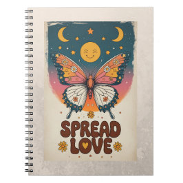 Cuaderno Boho Butterfly Notebook – Spread Love Journal