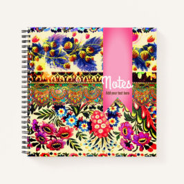 Cuaderno Boho Caravan Pink