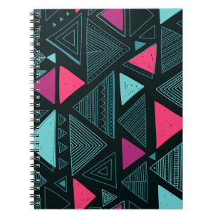 Cuaderno Boho de la tribu étnica: Doodle Vintage.