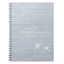 BOHO Dusty Blue Driftwood Mason Jars Boda