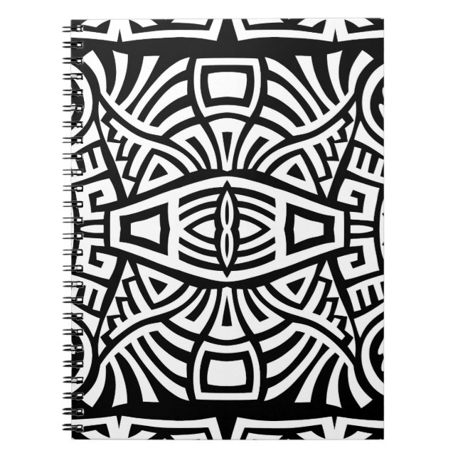 Cuaderno Boho étnico: moda vintage (Frente)