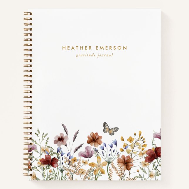 Cuaderno Boho Floral (Anverso)