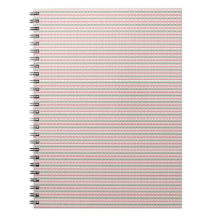 Cuaderno Boho Funky Retro Eclectic Pastel Navidad Raya