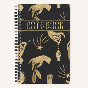 Cuaderno Boho Golden Hands Magical Spiral