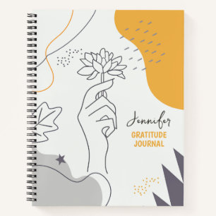Cuaderno Boho Gratitude Journal, Ley de atracción