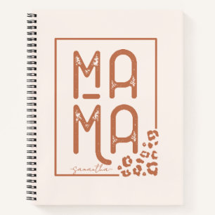 Cuaderno Boho Mama ruso