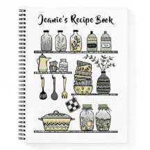 Boho moda decoración de cocina amarilla Receta Lib