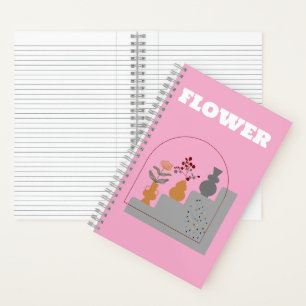 Cuaderno Boho moderno contemporáneo