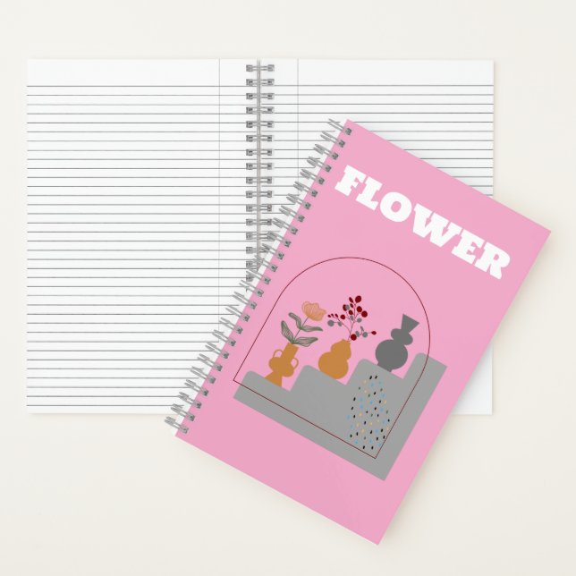 Cuaderno Boho moderno contemporáneo (Interior)