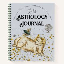 Boho Nombre personal Astrología en Journal Planner