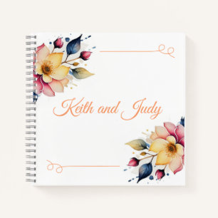 Cuaderno Boho Peachy Floral