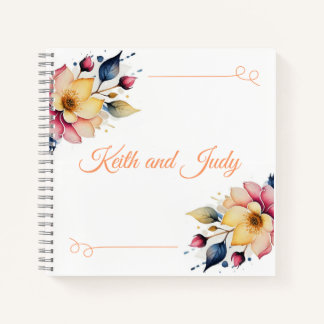 Cuaderno Boho Peachy Floral