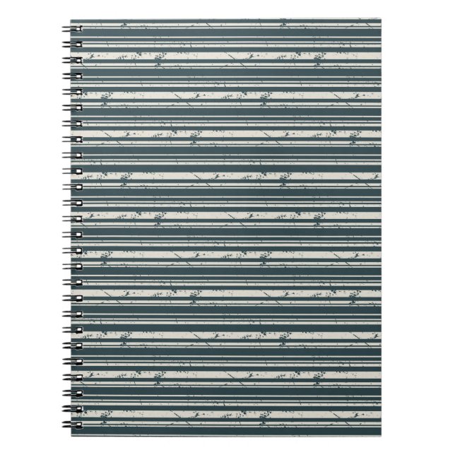 Cuaderno Boho rayado (Frente)