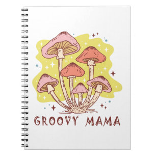 Cuaderno Boho Retro Groovy Mama