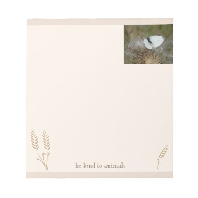 Cuaderno boho "Sé amable con los animales" Maripos (Frente)
