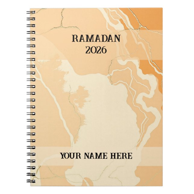 Cuaderno Boho Terracotta Ramadan (Frente)