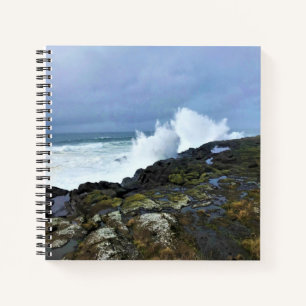 Cuaderno Boiler Bay State Wayside, Depoe Bay, Oregon