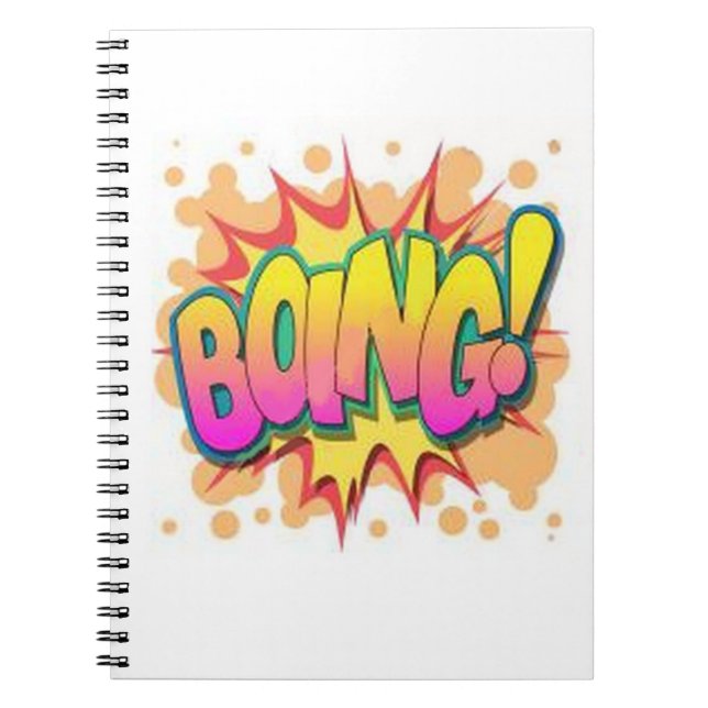 Cuaderno ¡Boing! (Frente)