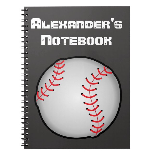 Cuaderno Bola de béisbol (Frente)