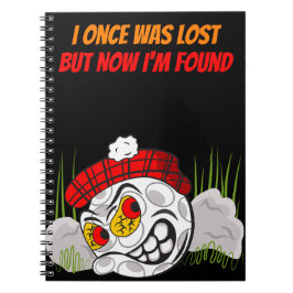 Cuaderno Bola de golf Personalizado escondida con oferta di