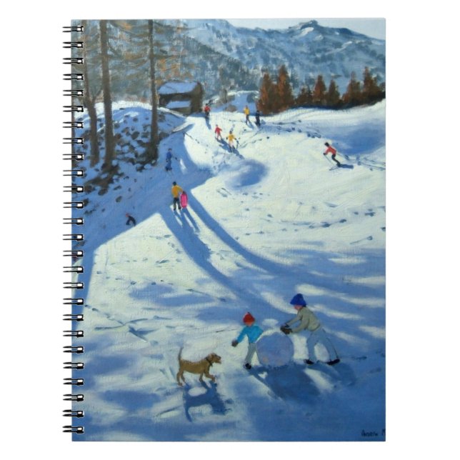 Cuaderno Bola de nieve grande Zermatt (Frente)