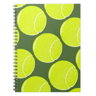 Cuaderno bola de tenis amarilla