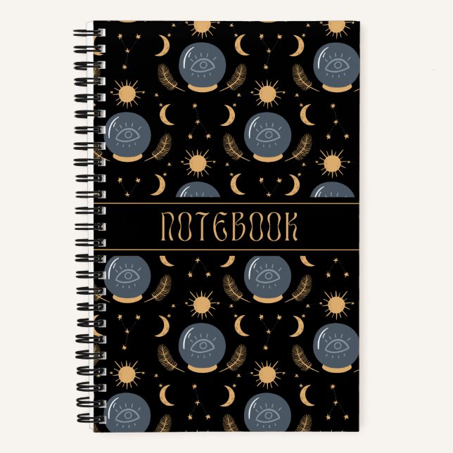 Cuaderno Bolas de cristal, Sun y Moon Magic (Anverso)