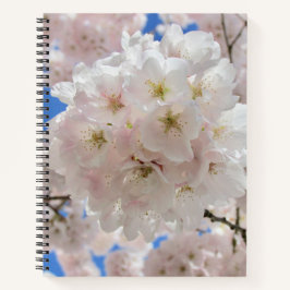 Cuaderno Bolas de flores rosadas.