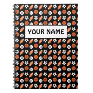 Cuaderno Bolas deportivas divertidas