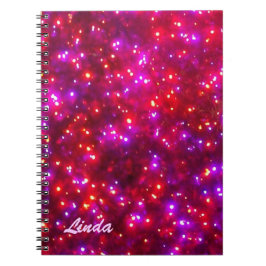 Cuaderno Boletín/bloc de notas 'Rosy Sparkle'