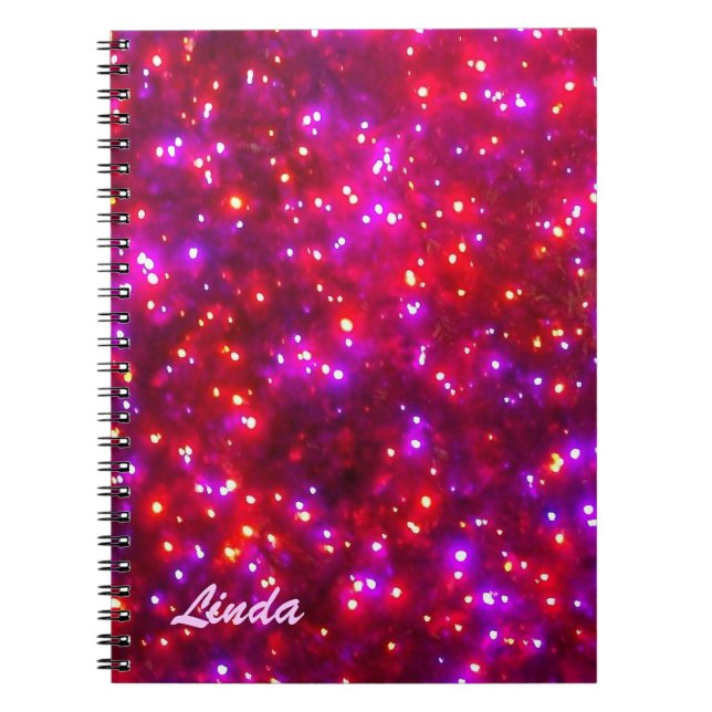 Cuaderno Boletín/bloc de notas 'Rosy Sparkle' (Frente)
