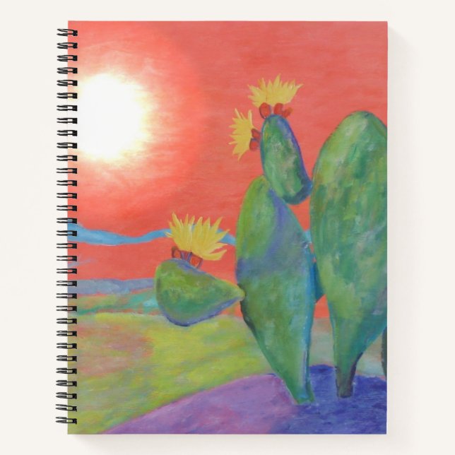 Cuaderno Boletín de bala de Cactus del Suroeste (Anverso)