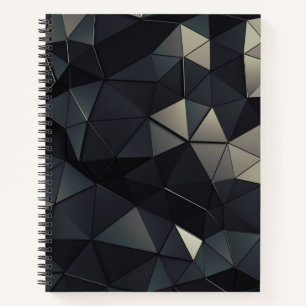 Cuaderno Boletín de bala negro de bajo contenido de póliza