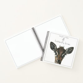 Cuaderno Boletín de besos de mariposa