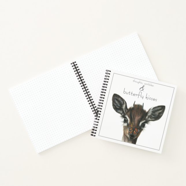 Cuaderno Boletín de besos de mariposa (Interior)