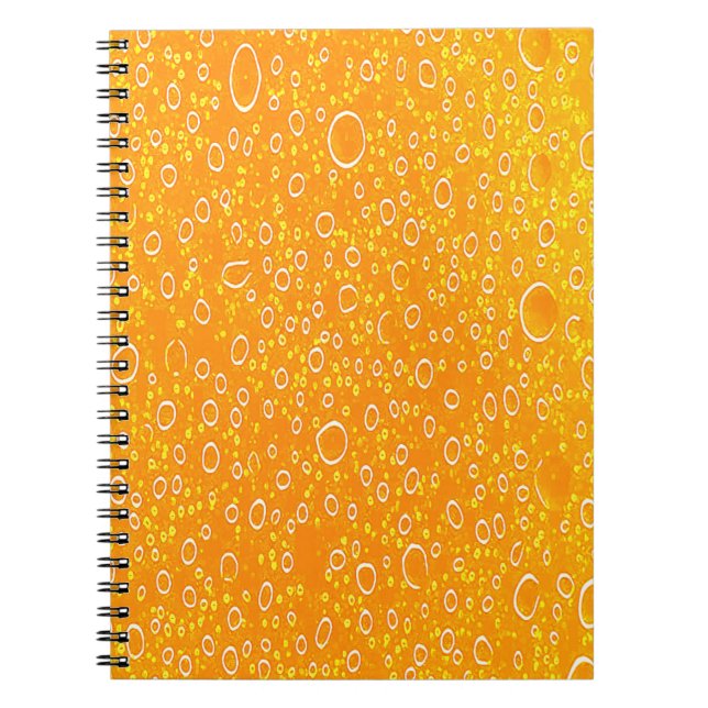 Cuaderno Boletín de cerveza colorido (Frente)