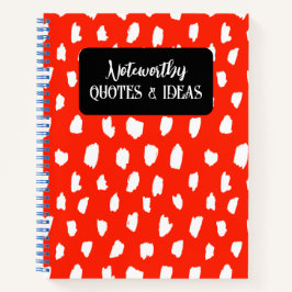 Cuaderno Boletín de citas e IDEAS para portátiles