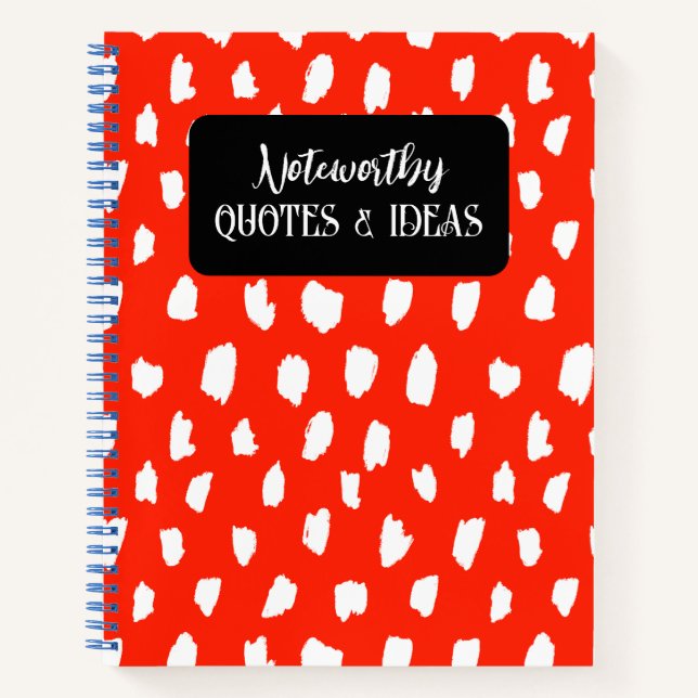 Cuaderno Boletín de citas e IDEAS para portátiles (Anverso)