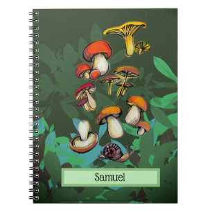 Cuaderno Boletín de hongos del mundo