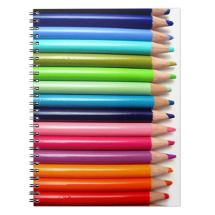 Cuaderno Boletín de lápices de colores